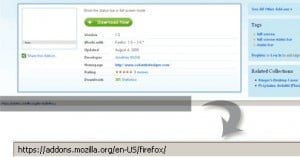 Firefox-status-bar